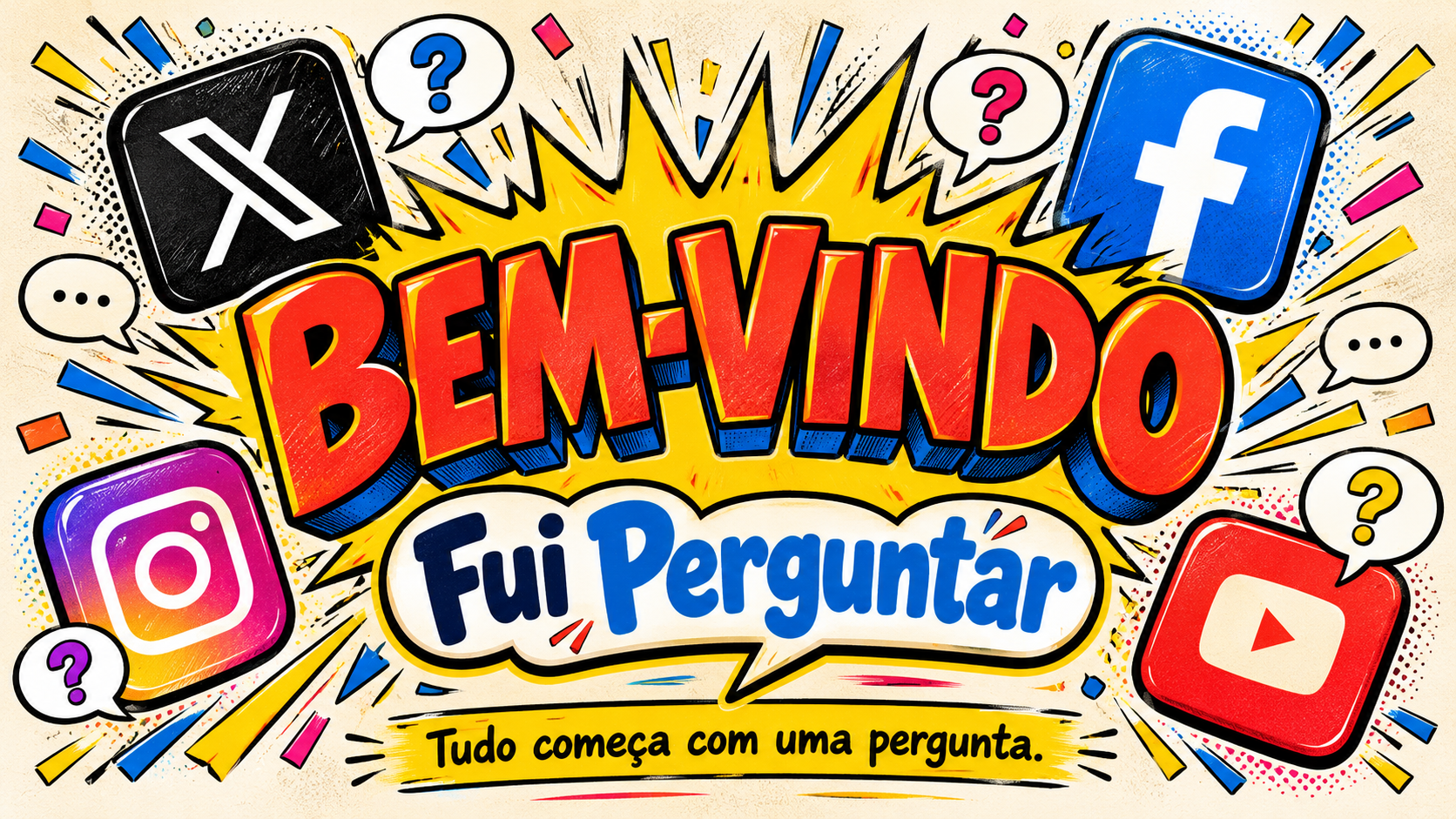Tudo começou com uma pergunta: bem-vindo ao Fui Perguntar